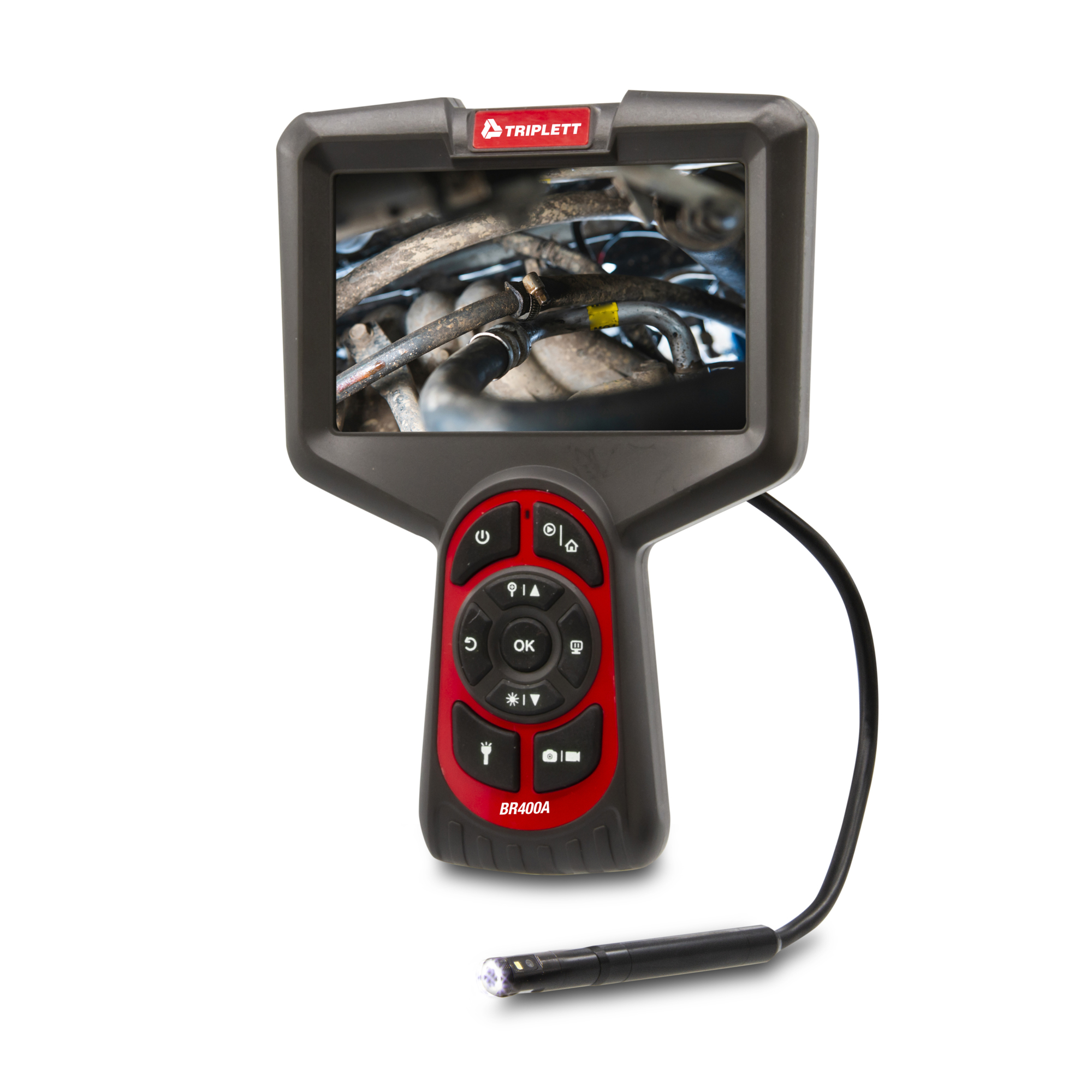 Triplett BR400A 360° Rotating High Definition Dual Camera Borescope